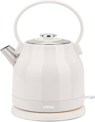 Livoo DOD202C 1.5lt με Ισχύ 2200W Λευκός