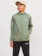 Waterproof Kids' Casual Jacket Short Windproof with Lining & Hood Oil Green