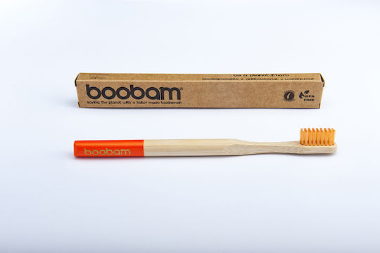 Boobam Brush Style Четка за зъби Medium Оранжев