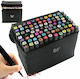 Double Tip Painting Markers 80 Colors 00180