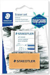 Staedtler Eraser for Charcoal Pencil 1pcs Gray