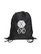 Koupakoupa Exo Band Korea Gym Backpack Black