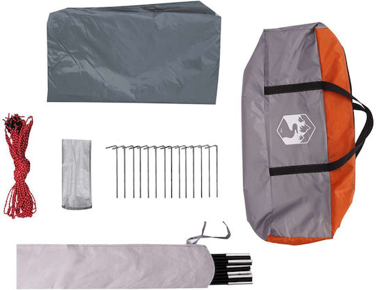 vidaXL Δάπεδο για Σκηνή Camping Πορτοκαλί 460x305εκ.