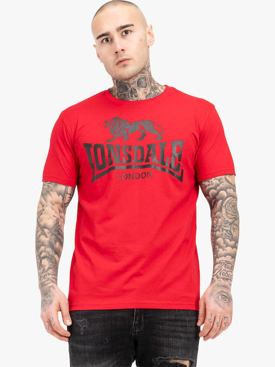 Lonsdale T-shirt Red/black
