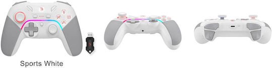 A4Tech Bloody GPW70 Ασύρματο Gamepad για PC / PS3 Λευκό
