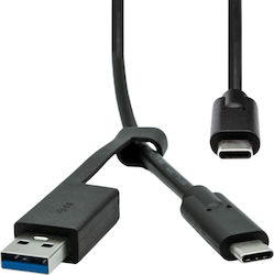 ProXtend USB 2.0 USB-C male - USB-A 1m (USBCWA-001) ProXtend USB 2.0 USB-C male - USB-A 1m (USBCWA-001)