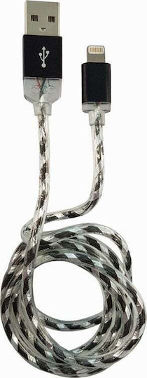 LC-Power Braided USB-A to Lightning Cable 1m (31331H)