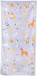 Spokey Kids Beach Towel Blue