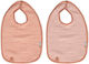 Bebejou Bib Fabric Pink 2pcs