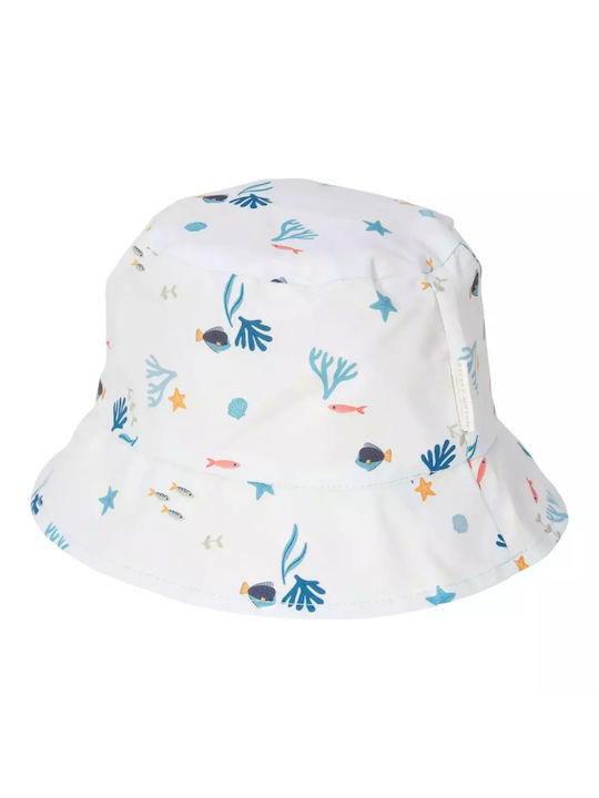 Little Dutch Παιδικό Καπέλο Bucket Υφασμάτινο Λευκό