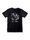 Heroes INC Bluse Schwarz Baumwolle