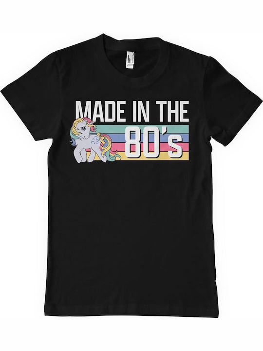 Paperinos My Little Pony T-shirt Μαύρο Βαμβακερό
