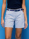 Heavy Tools Women's Bermuda Shorts White