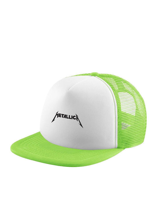 Koupakoupa Metallica Logo Jockey cu plasă Verde