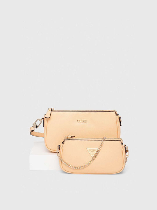 Guess Damen Tasche Hand Beige