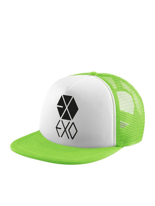 Koupakoupa Exo Band Korea Jockey с мрежа Зелен