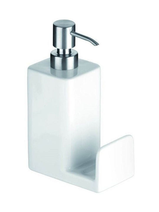 Tescoma Dispenser Ceramic with Sponge Holder White 350ml