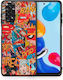 Smartfits Comic Art Back Cover Πολύχρωμο (Redmi Note 11 / 11S 4G)