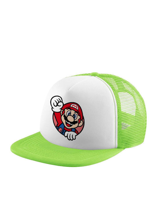 Koupakoupa Super Mario Win Jockey με Δίχτυ Πράσινο