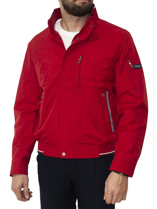 Leonardo Uomo Men's Jacket red
