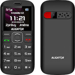 Aligator A720 Dual SIM Mobile Phone with Buttons Black