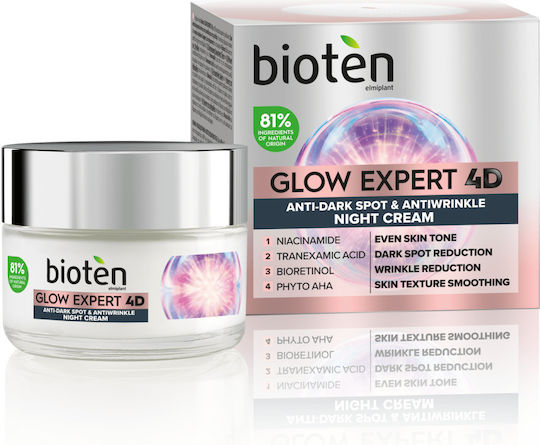 Bioten Glow Expert 4D Cream Face Night 50ml