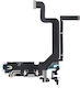 Flex Cable with Charging port in White color for iPhone 14 Pro Max