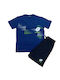 Lotto Men's Summer Pajamas Set BLUE