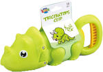 443662 Beach Toy Clip Triceratops 24.5x8.5x9.3cm 2 colors Luna