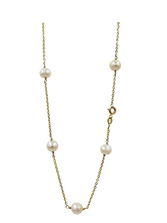 Roloi Kaliamanis Charm aus Gold 14K mit Perlen
