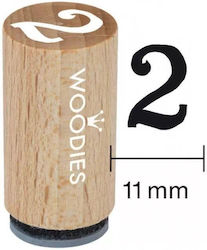 Woodies Wooden Stamp Mini Wm0802