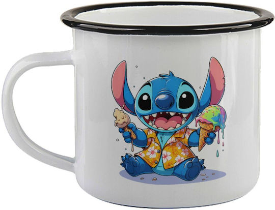 Koupakoupa Mug Enamel White 360ml