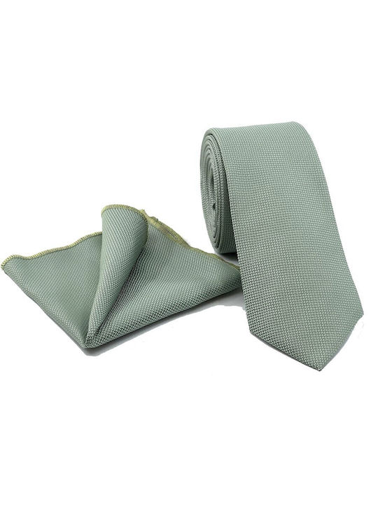 Herren Krawatte in Grün Farbe