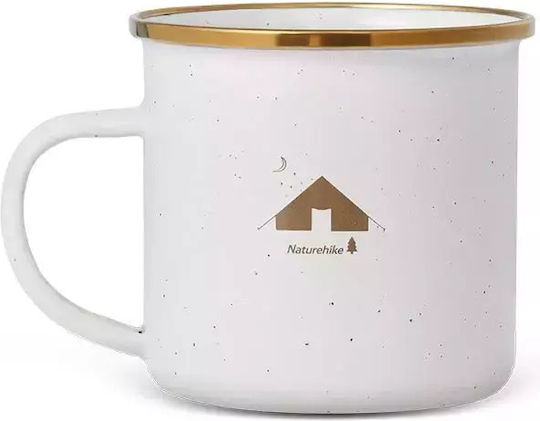 Naturehike Mug Enamel White 350ml