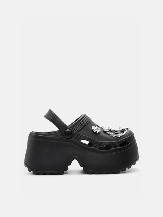 Luigi Clogs Black