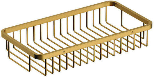 Orabella Wall Mounted Sponge Holder Gold