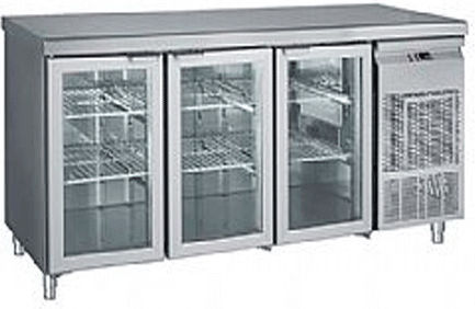 Inoxcon Frigider Inoxidabil de Banc cu Sertar și Unitate de Răcire L331xl70xH86cm