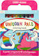 Coloring Set Colored Pencils Portable Unicorns