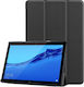 Sonique Lite Flip Cover Synthetic Leather Black Huawei MediaPad M5 Lite 10.1