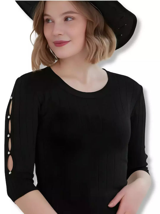 Madame Cix pentru Femei Bluză Black