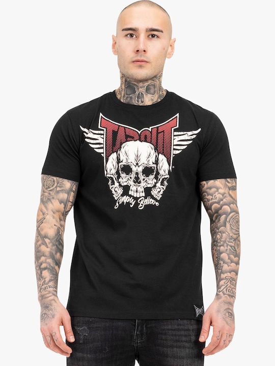 Tapout T-shirt Black/red/ecru