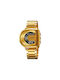 Skmei Ψηφιακό Ρολόι Μπαταρίας με Μεταλλικό Μπρασελέ Gold/Black