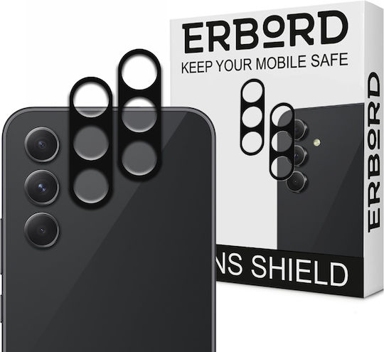 Erbord Protecție Cameră Film adeziv Black pentru Galaxy A15