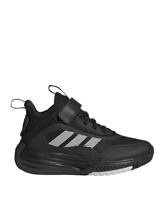 Ownthegame Ownthegame 3.0 Kids Sports Shoes Basketball with Hoop & Loop Closure Black