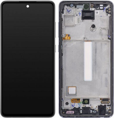 Οθόνη Lcd+touch mit Touch-Mechanismus für Samsung Galaxy A52 5G/4G (Schwarz)