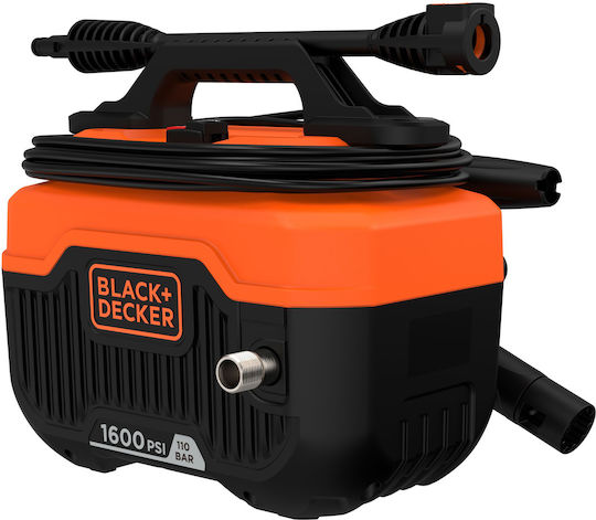 Black & Decker Πλυστικό Ρεύματος 1300W με Πίεση 110bar