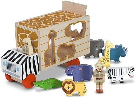 Melissa & Doug Παιχνίδι Ταξινόμησης Σχημάτων Sorting για 24+ Μηνών
