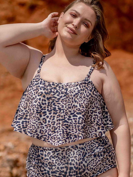 Maniags Bikini Μπουστάκι Animal Print