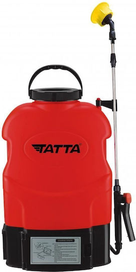 Tatta Pressure Sprayer 12V with Battery 8Ah with Capacity 20lt in Gray color