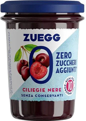 Zuegg Gem de Cireșe / Lămâie Fără adaos de zahăr 220gr